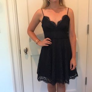 Joie dark blue lace dress